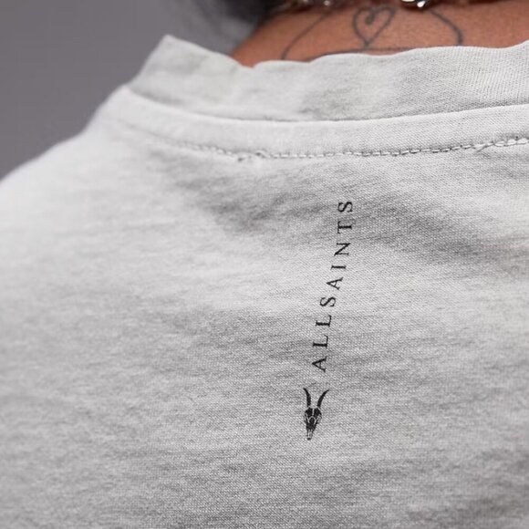 NWT AllSaints Anna Crew Neck Short Sleeve T-Shirt M - Picture 4 of 14